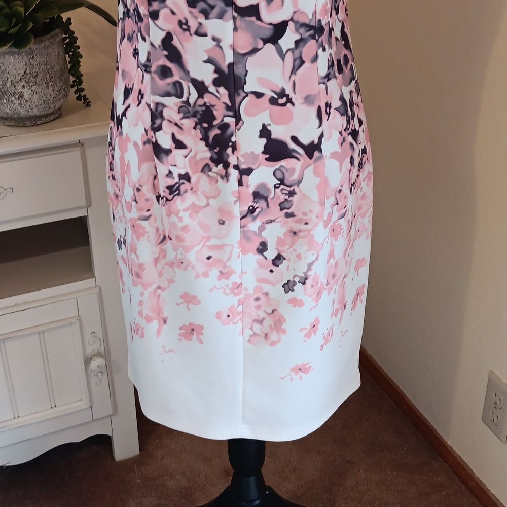 Romwe Sheath Bodycon Floral Dress. Datenight. - Picture 11 of 12